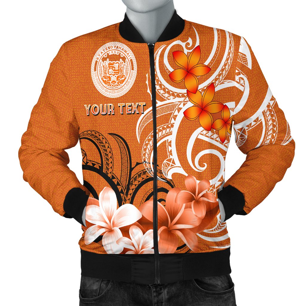 Custom Hawaii Personalised Men's Bomber Jacket - Hawaii Seal Hawaiian Spirit