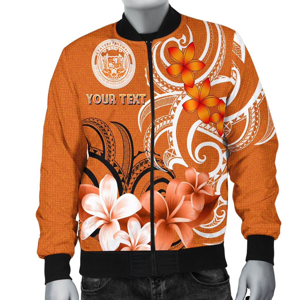 Custom Hawaii Personalised Men's Bomber Jacket - Hawaii Seal Hawaiian Spirit