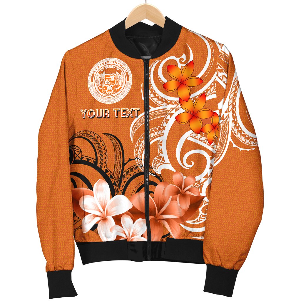 Custom Hawaii Personalised Men's Bomber Jacket - Hawaii Seal Hawaiian Spirit