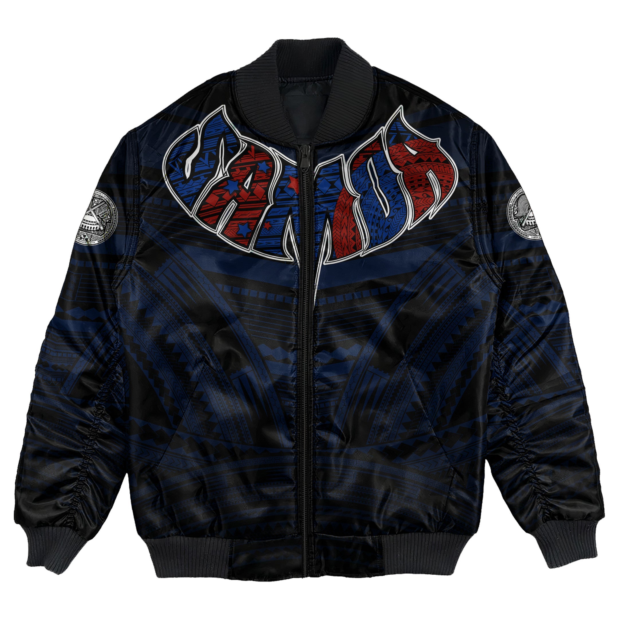 Polynesian Pride Jacket - American Samoa Forever Bomber Jacket LT10