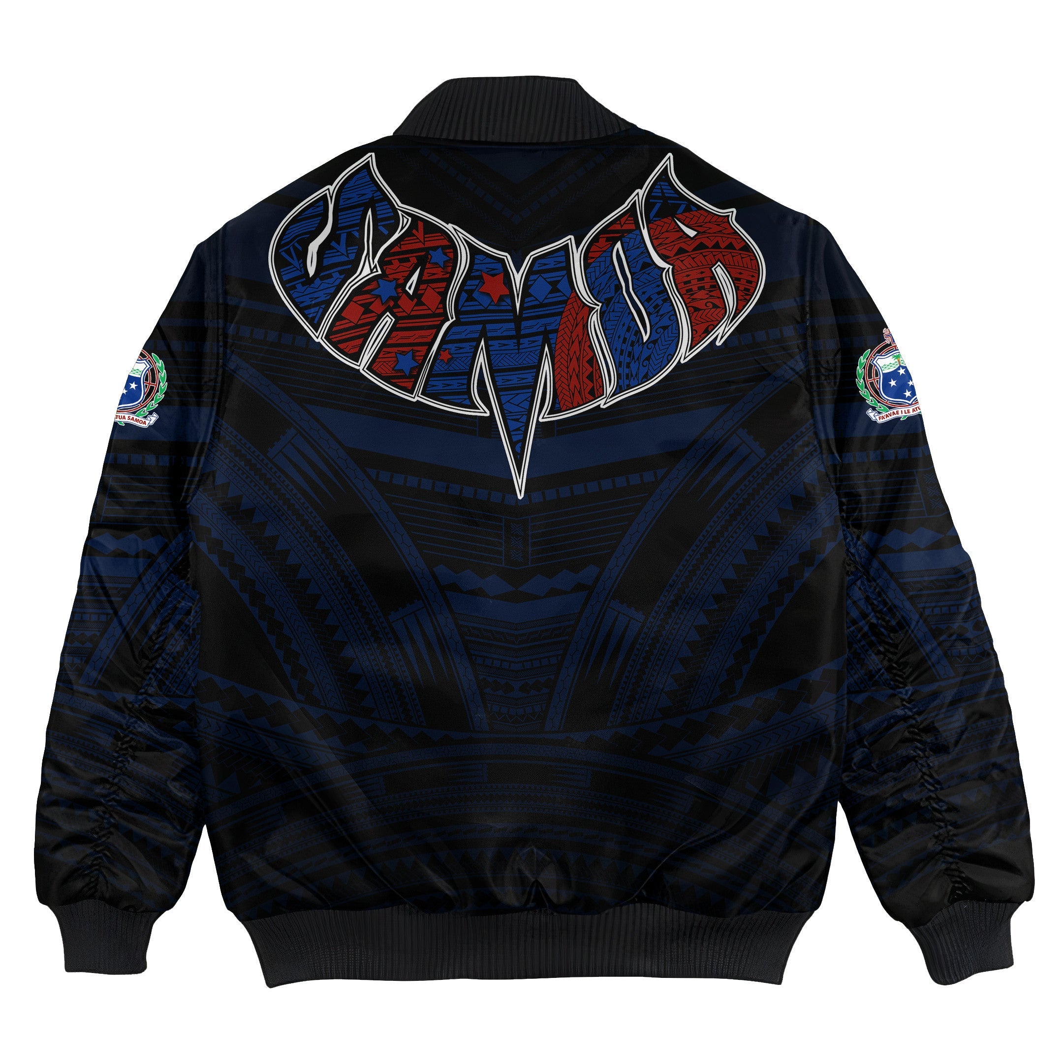 Polynesian Pride Jacket - Samoa Forever Bomber Jacket LT10