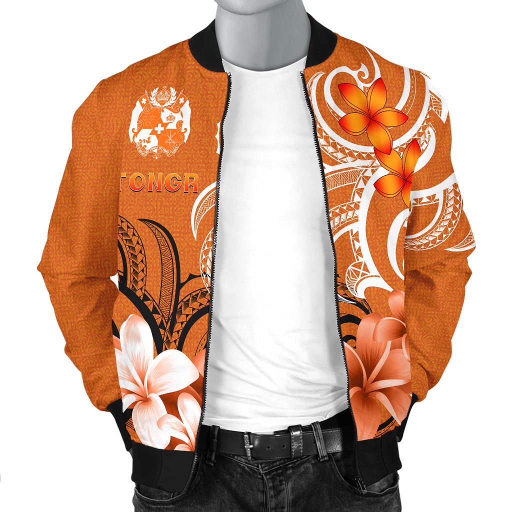 Tonga Men's Bomber Jacket - Tongan Spirit
