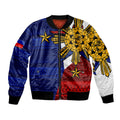 Filipino Bomber Jacket Tribal Flag Style LT6