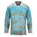 Custom Hawaii Surfing Hockey Jersey He'e Nalu DT05