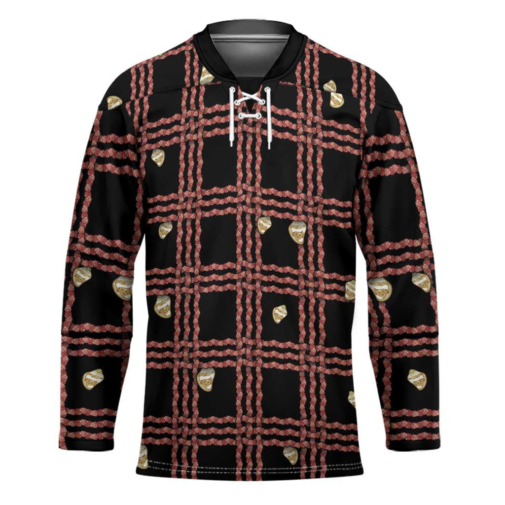 Hawaii Palaka Kahelelani Shell Lei Costume Hockey Jersey Plaid Patterns DT05