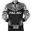 Palau Polynesian Chief Men's Bomber Jacket - Black Version