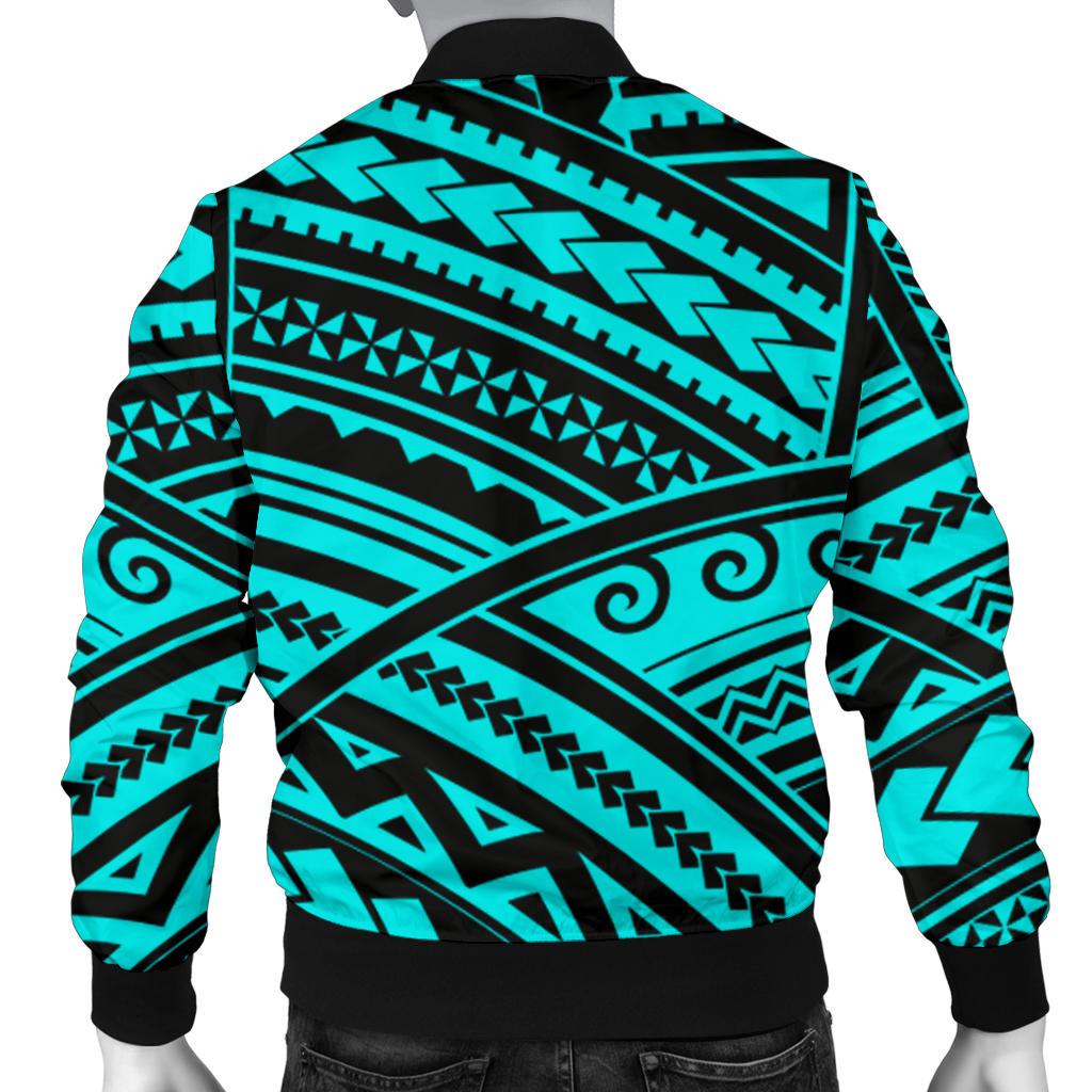 Polynesian Tribal Men's Bomber Jacket