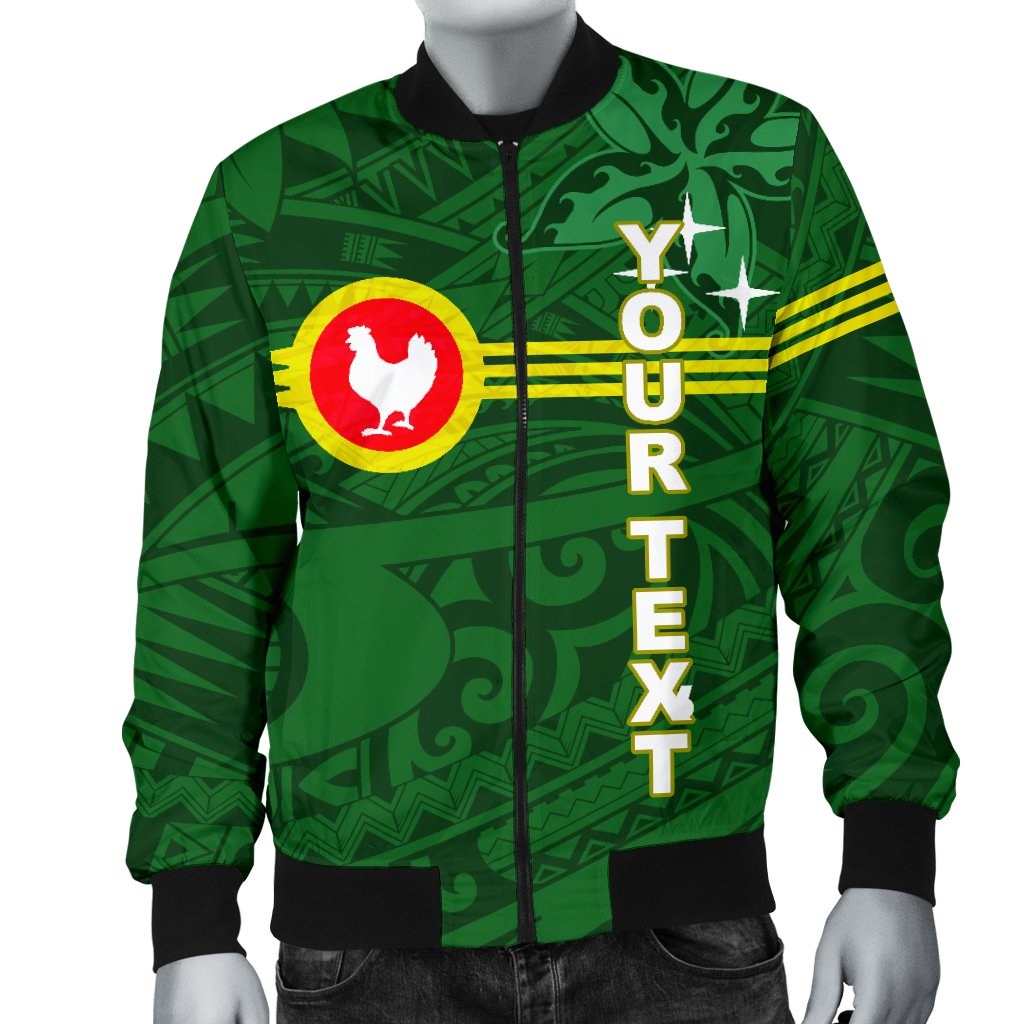 American Samoa Custom Personalised Men's Bomber Jacket Manu'a Island Group