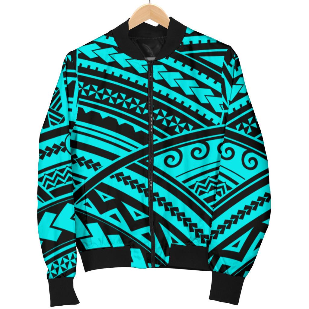 Polynesian Tribal Men's Bomber Jacket