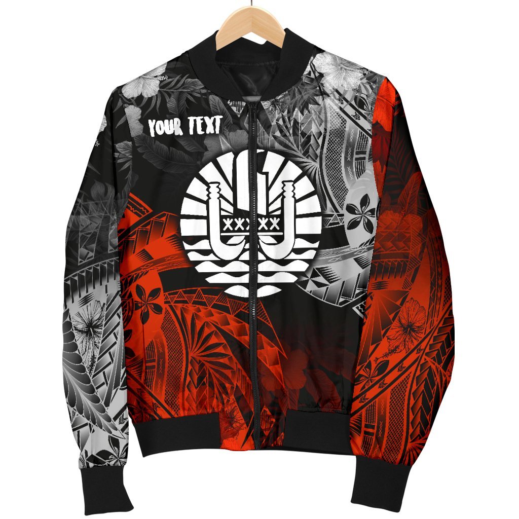 Tahiti Polynesian Personalised Men's Bomber Jacket - Vintage Polynesian Turtle