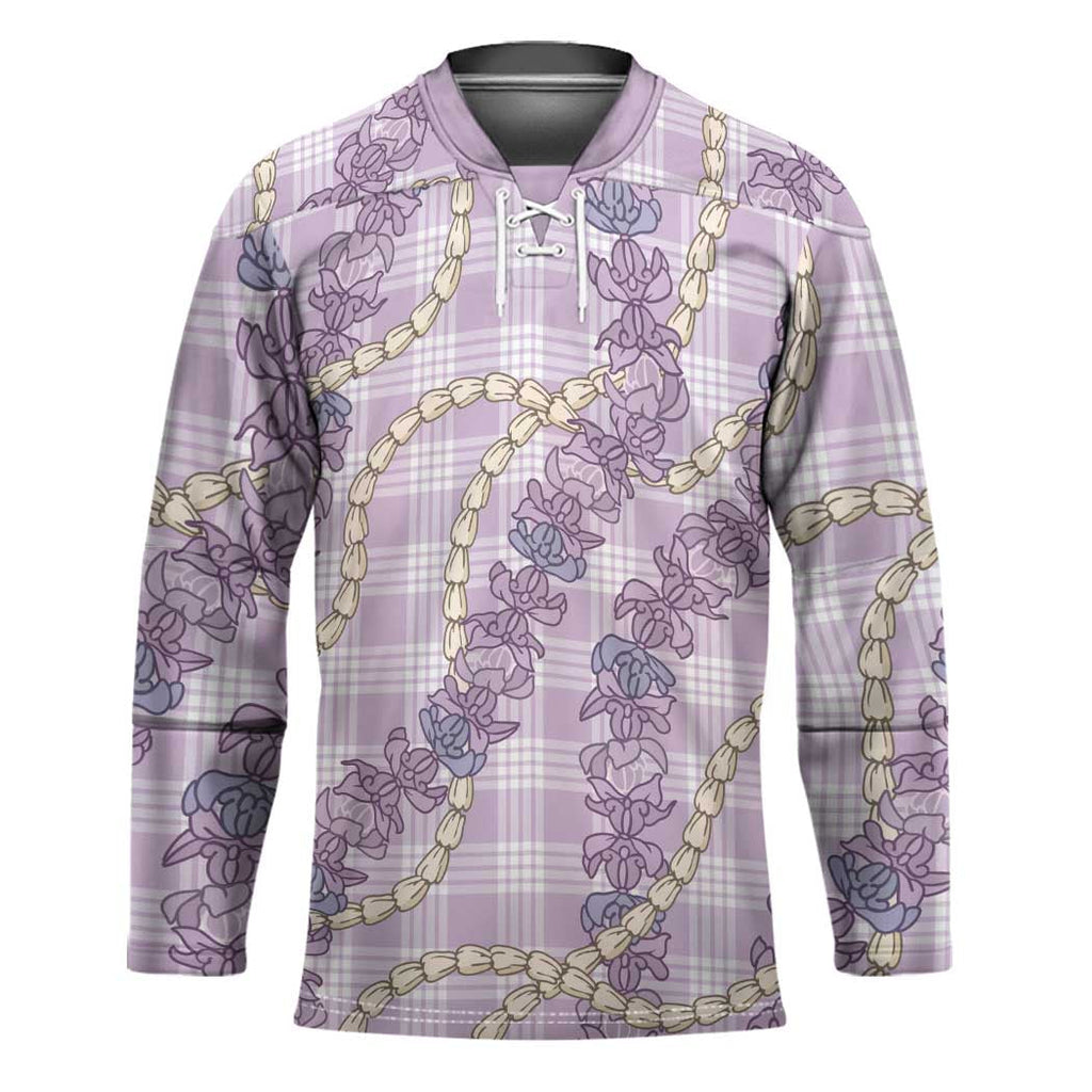 Pua Kalaunu Lei Hockey Jersey Palaka Pattern LT01