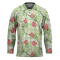 Anthurium Pikake Ti Leaf Palaka Hockey Jersey Green Version LT01