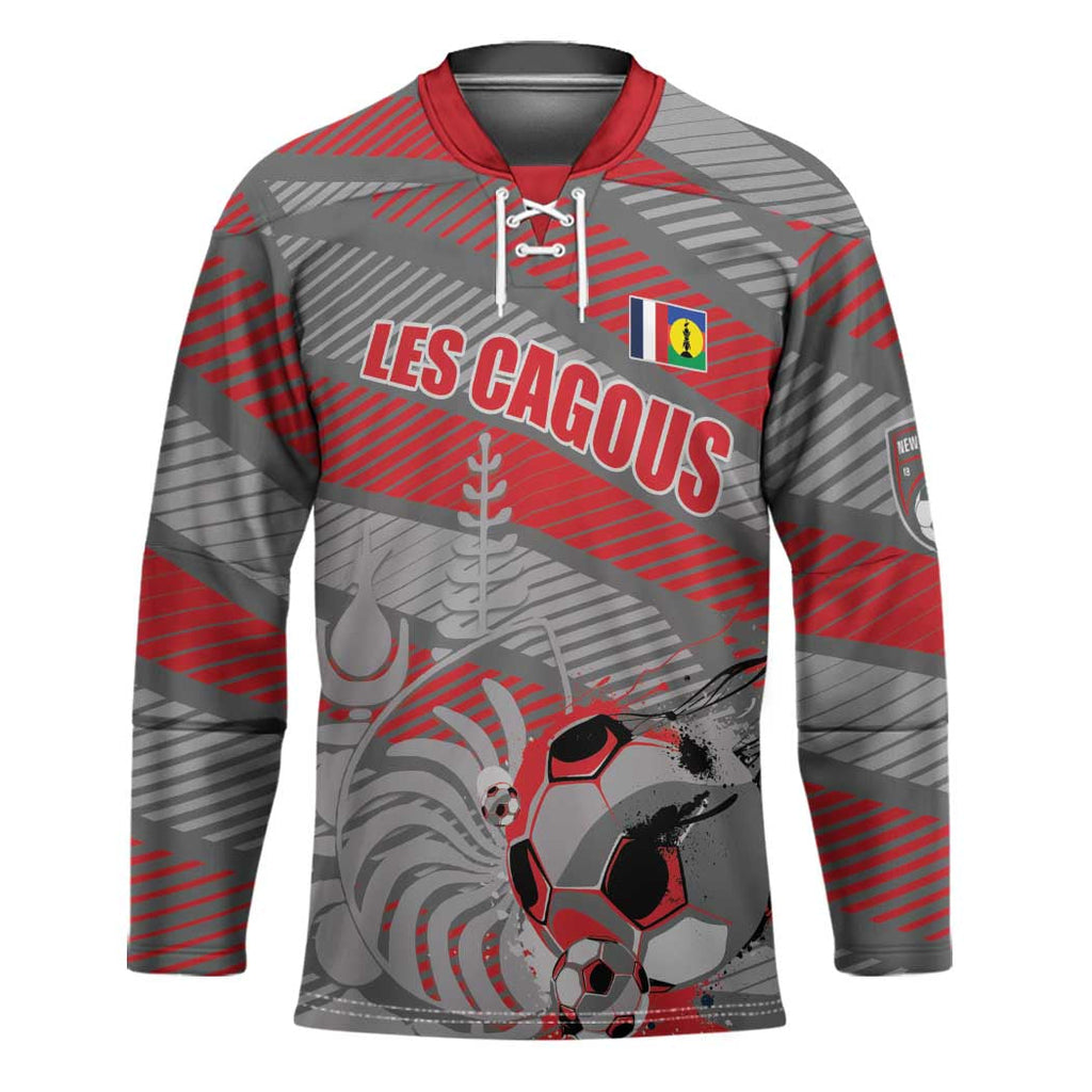 Custom Football 2026 New Caledonia Hockey Jersey Kagus Come On LT01