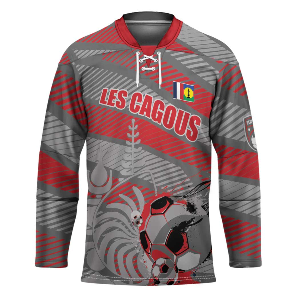 Custom Football 2026 New Caledonia Hockey Jersey Kagus Come On LT01