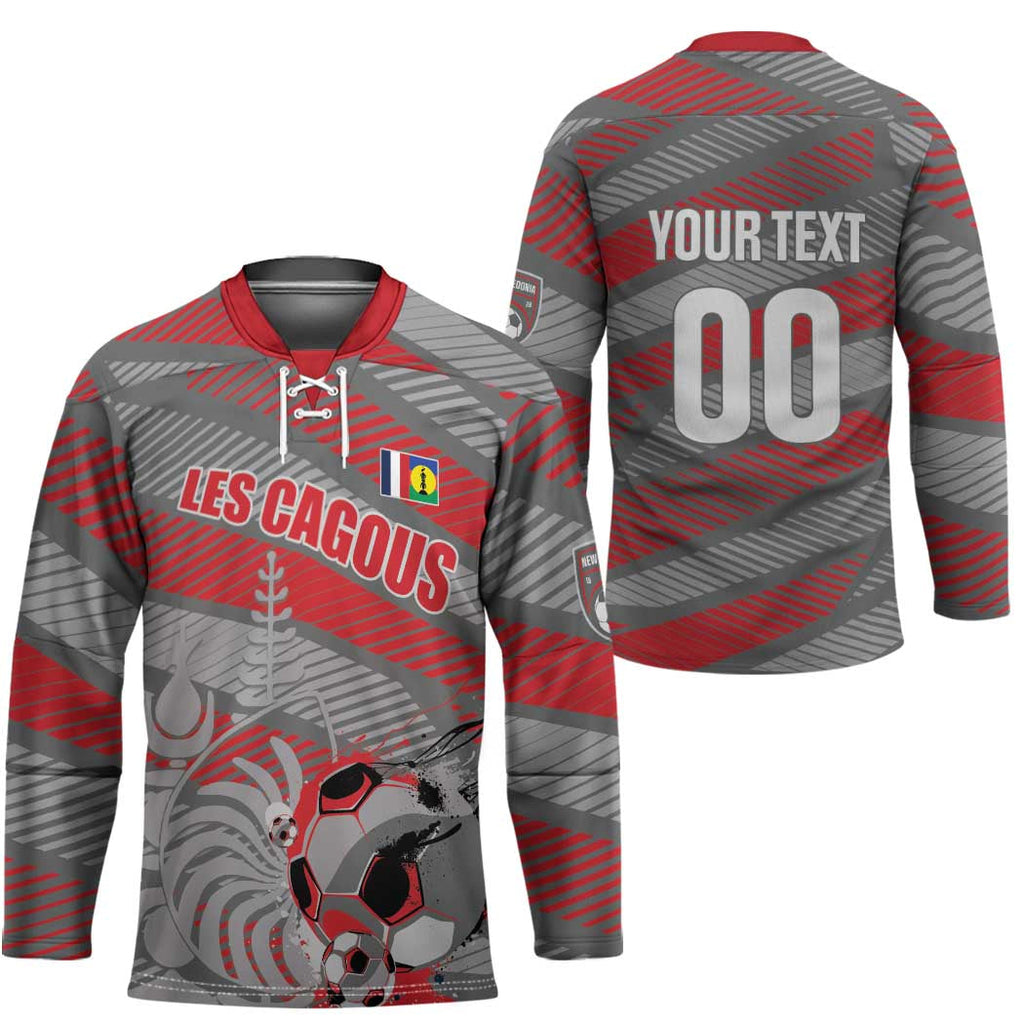 Custom Football 2026 New Caledonia Hockey Jersey Kagus Come On LT01
