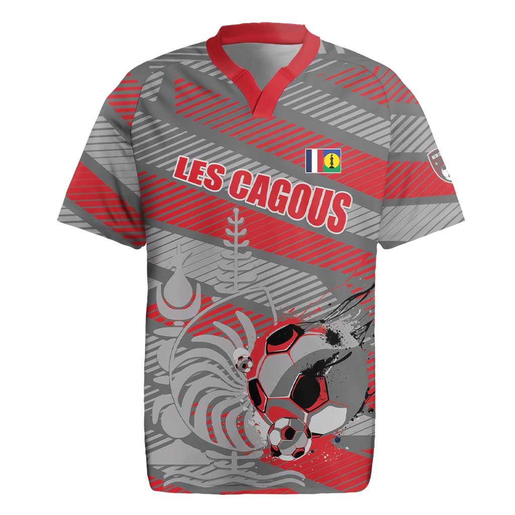 Custom Football 2026 New Caledonia Rugby Jersey Kagus Come On LT01