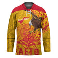 Personalized American Samoa Fautasi Race Hockey Jersey Aeto Pago Pago with Eagle Samoan Tribal Patterns LT03