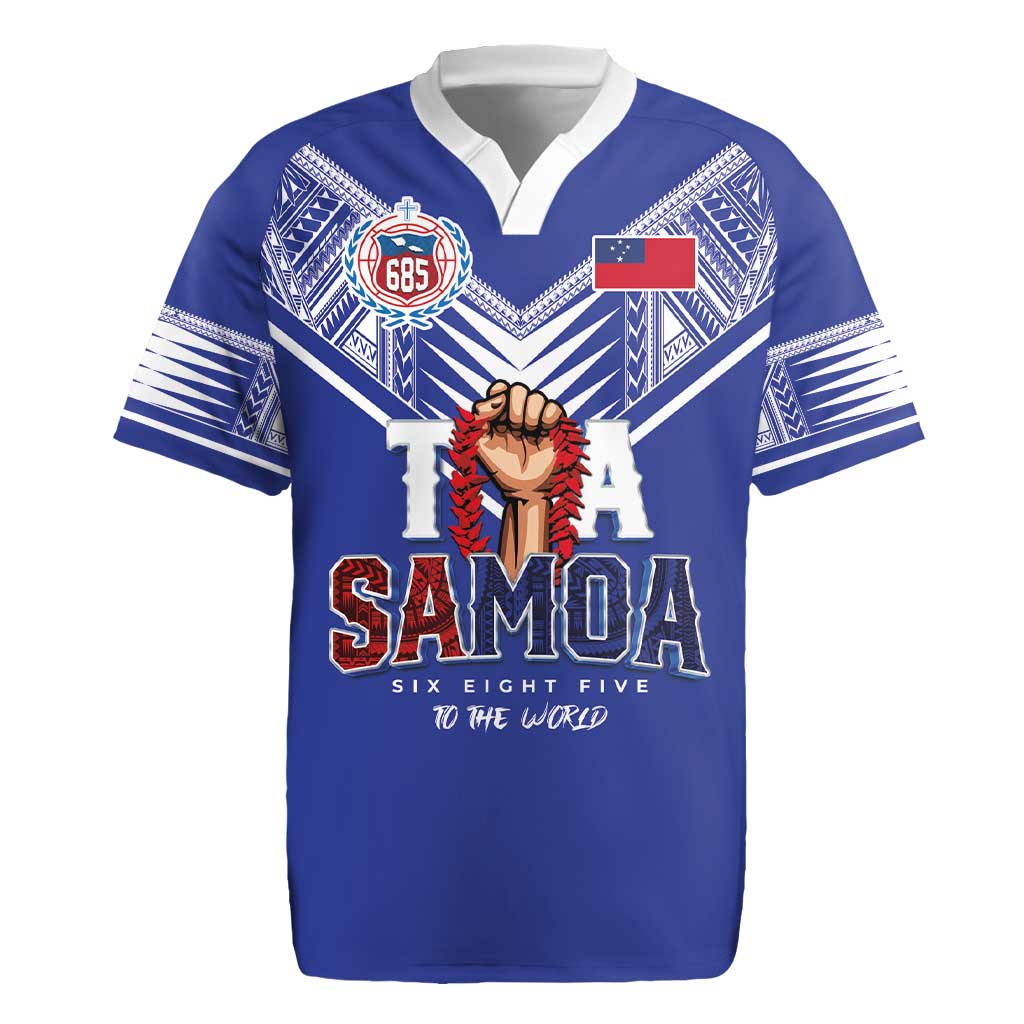 Toa Samoa Rugby Rugby Jersey Six Eight Five to The World LT03