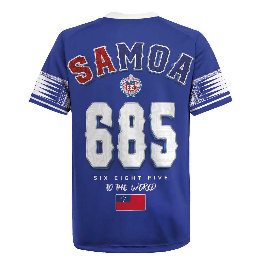 Toa Samoa Rugby Rugby Jersey Six Eight Five to The World LT03