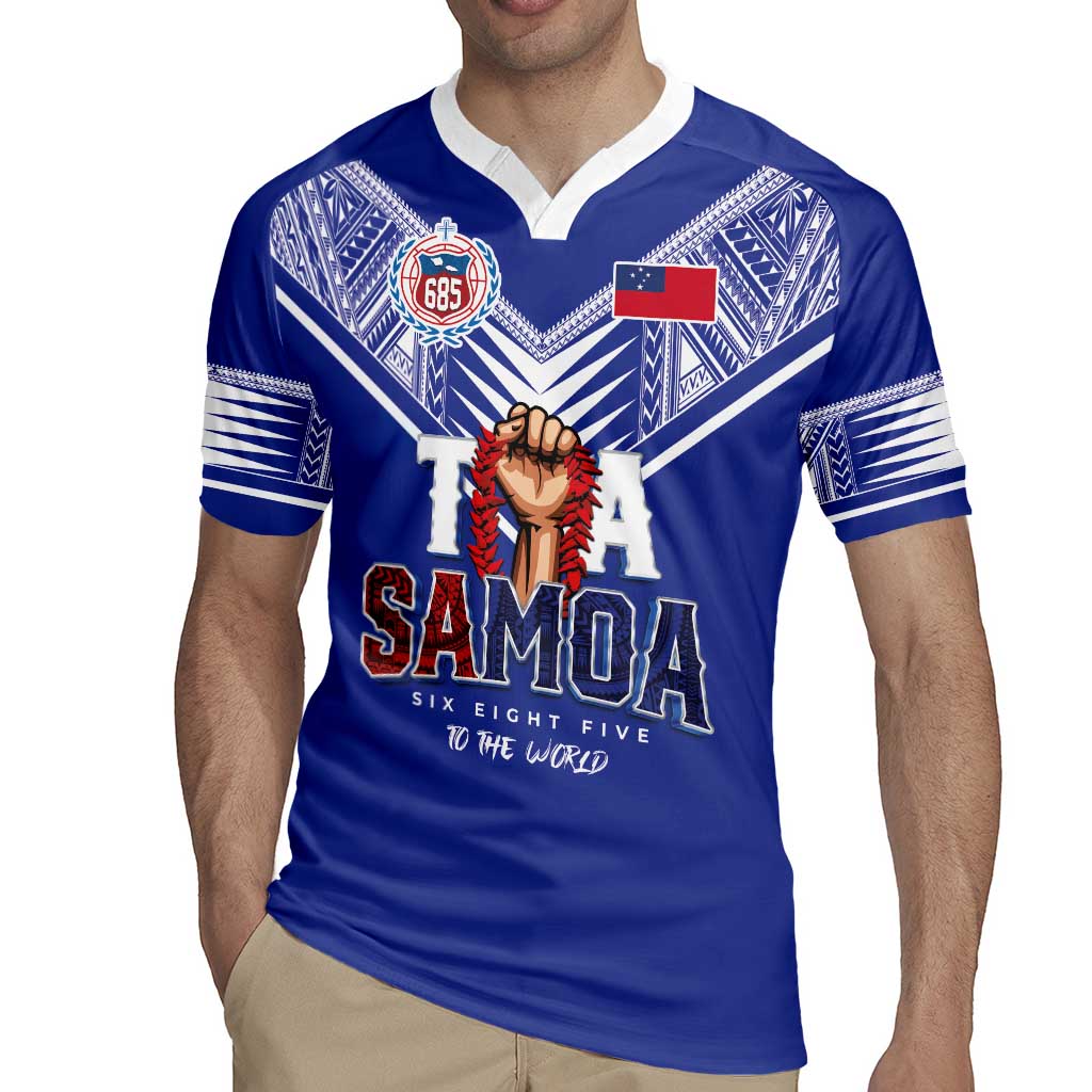Toa Samoa Rugby Rugby Jersey Six Eight Five to The World LT03