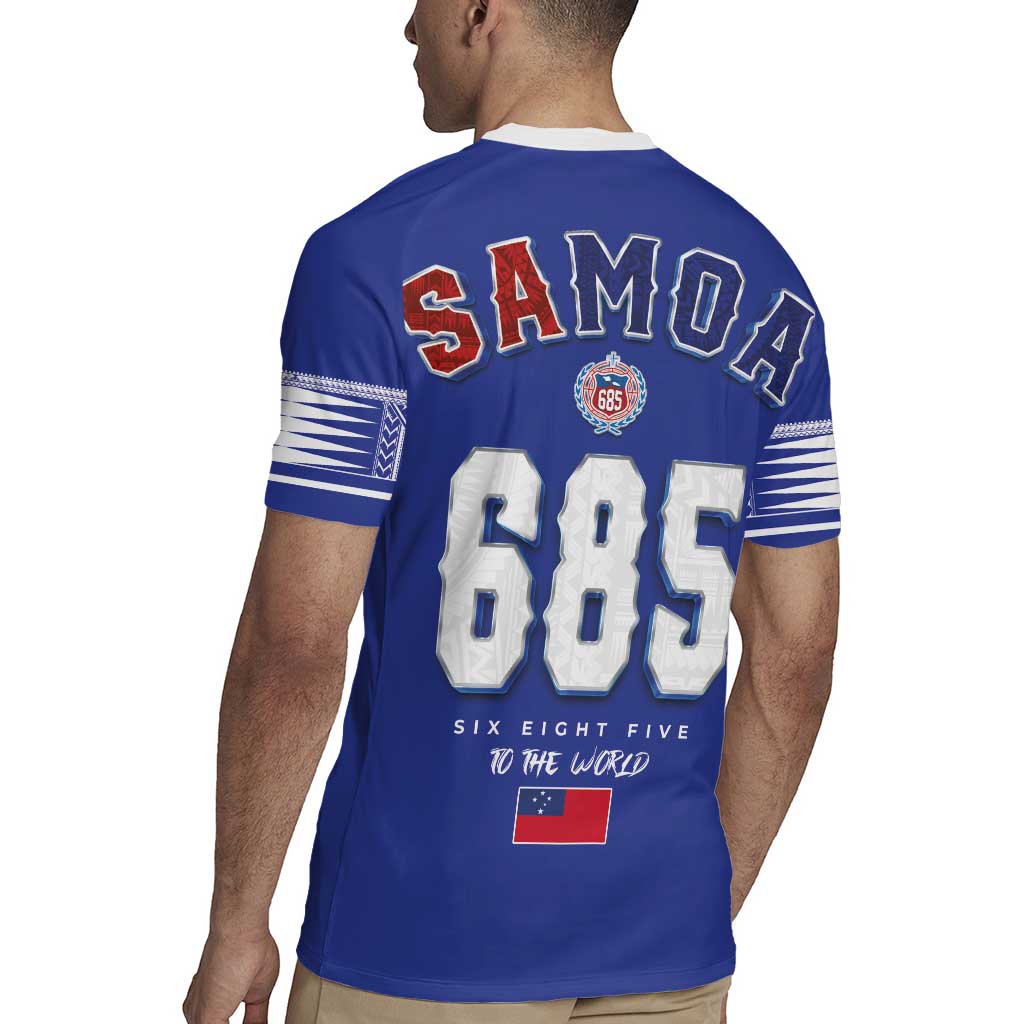 Toa Samoa Rugby Rugby Jersey Six Eight Five to The World LT03