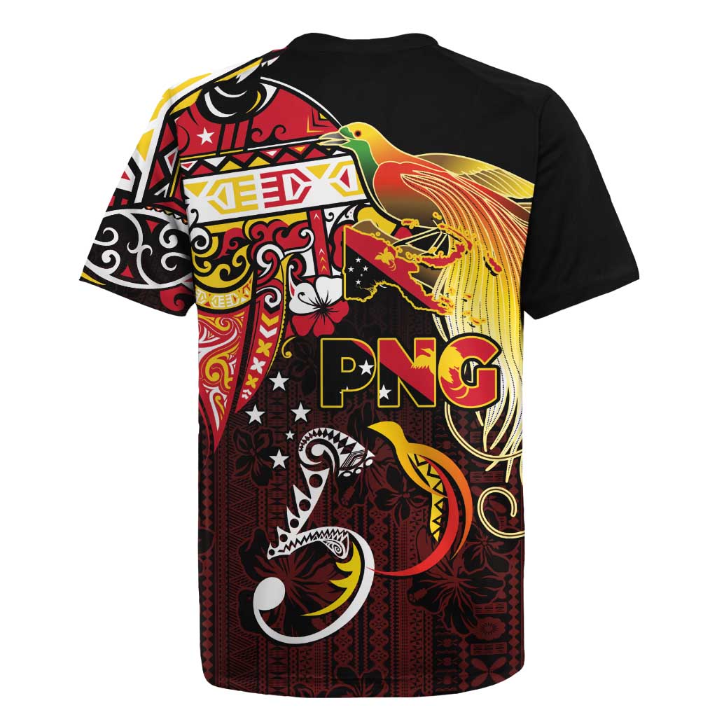 Papua New Guinea 2025 Rugby Jersey 50th Independence Day Anniversary LT03