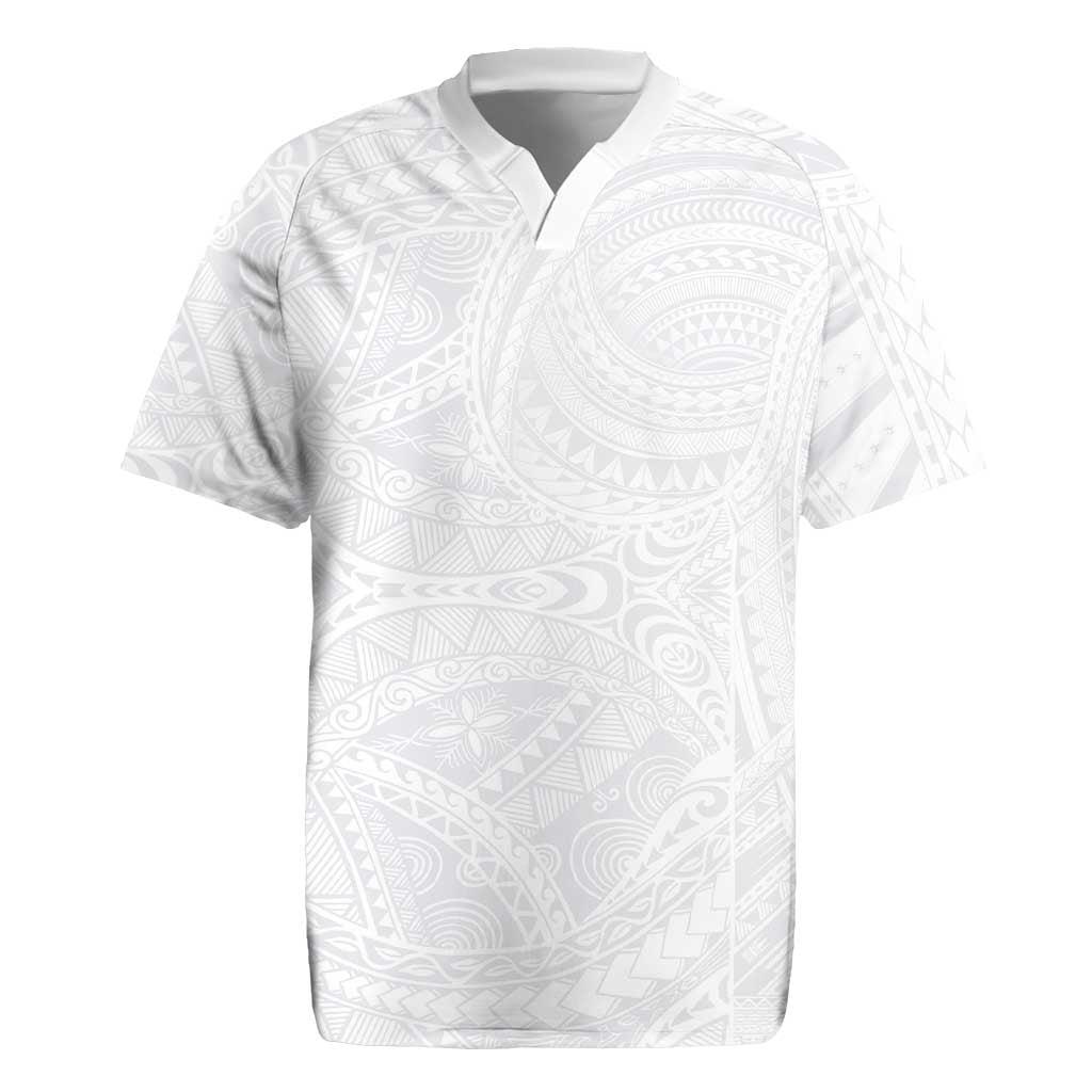 Lotu Tamaiti Samoan Art Tattoo Polynesian Pattern Rugby Jersey LT03