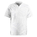 Lotu Tamaiti Samoan Art Tattoo Polynesian Pattern Rugby Jersey LT03