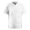 Lotu Tamaiti Samoan Art Tattoo Siapo Pattern Rugby Jersey LT03