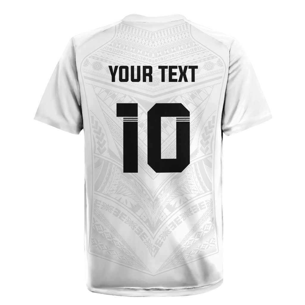 Custom Fiji Rugby Rugby Jersey Tapa Tribal Motifs Sporty Style LT03