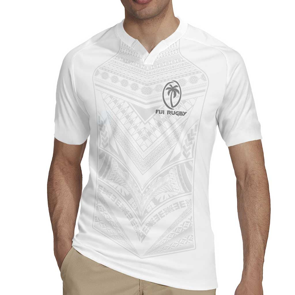 Custom Fiji Rugby Rugby Jersey Tapa Tribal Motifs Sporty Style LT03