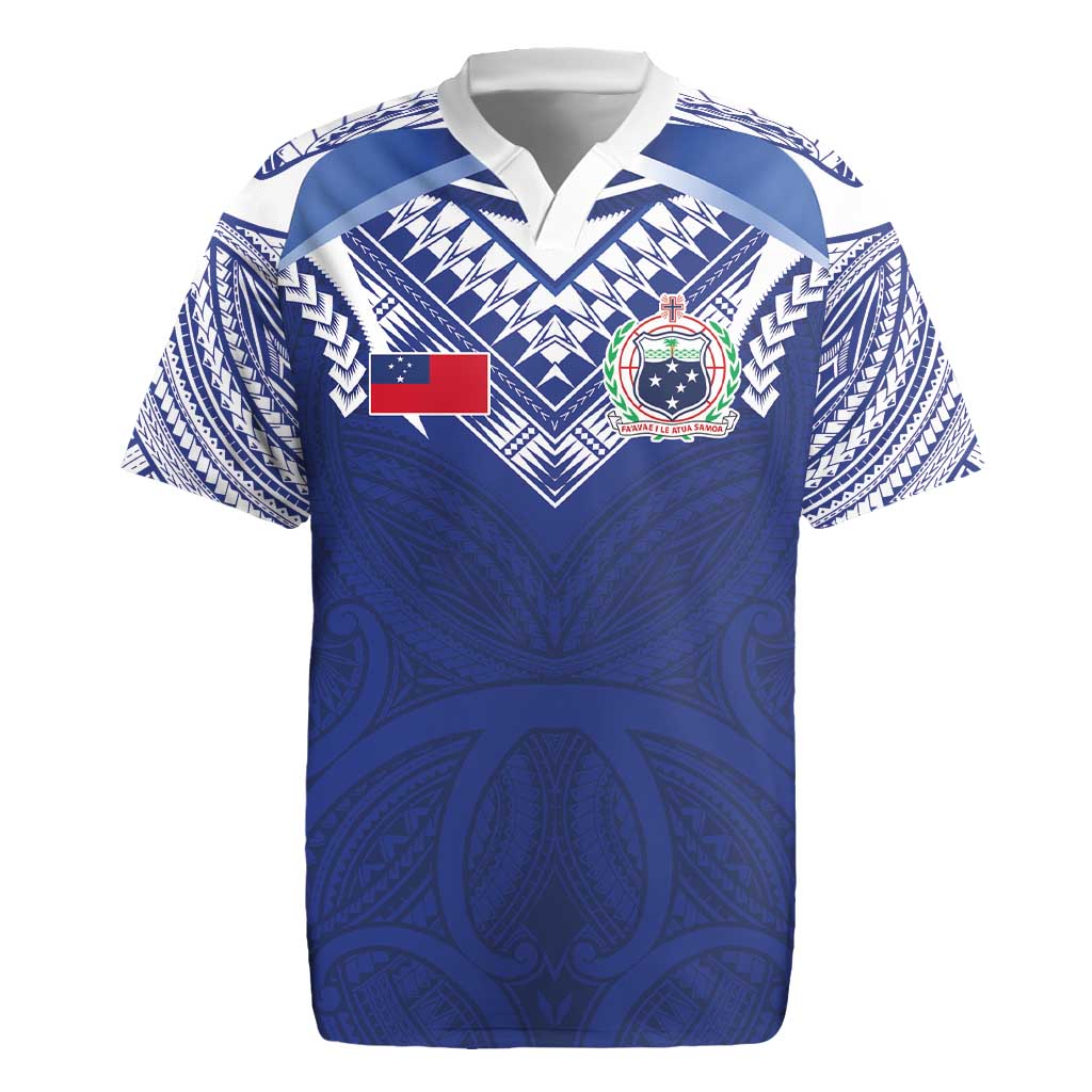 Custom Samoa Rugby Rugby Jersey Pacific Motifs LT03