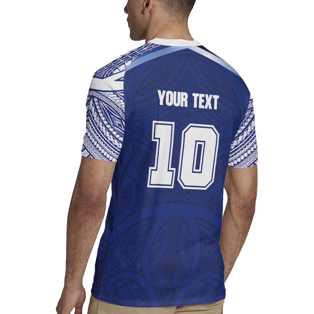Custom Samoa Rugby Rugby Jersey Pacific Motifs LT03