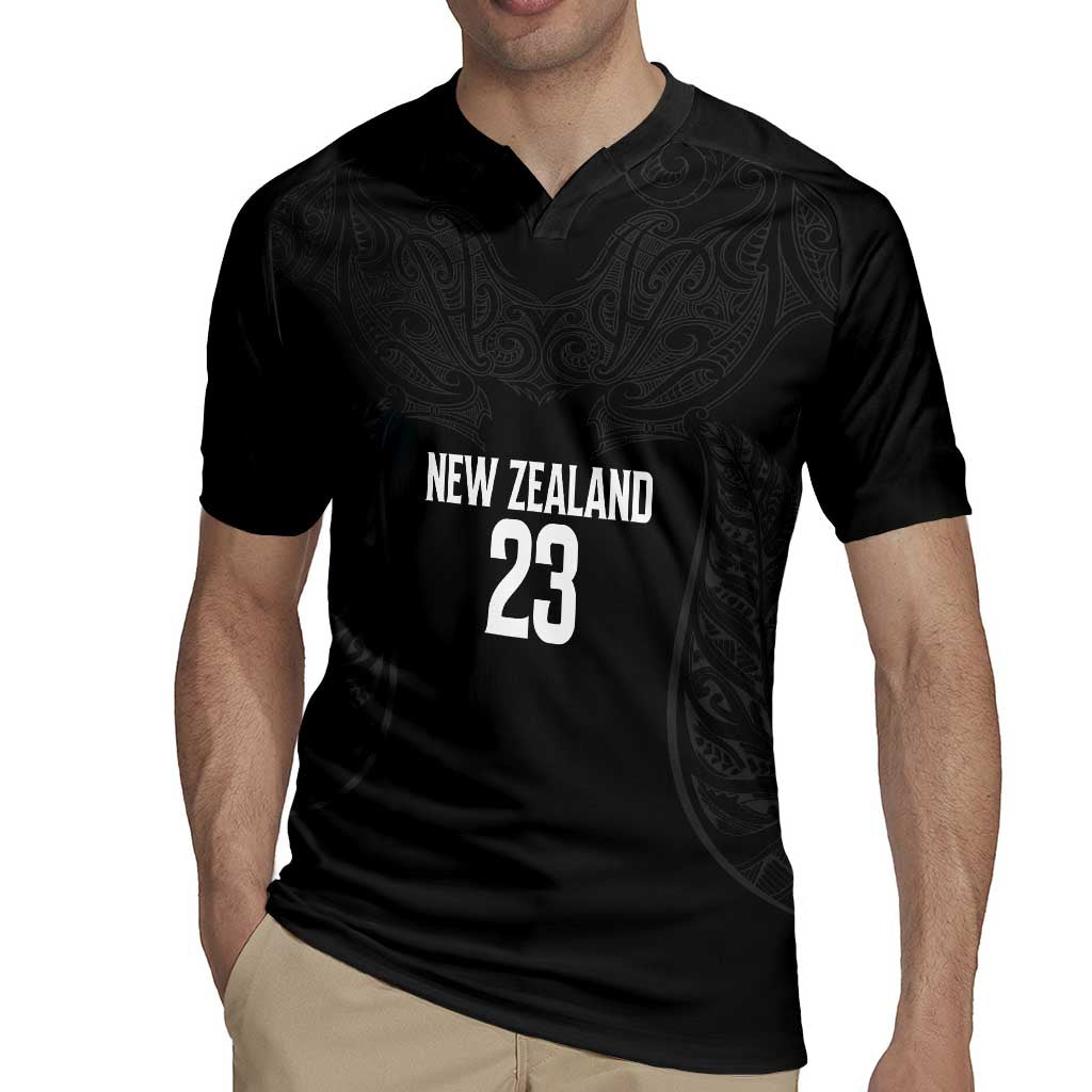 New Zealand Basketball Ta Moko Tribal Custom Rugby Jersey LT03