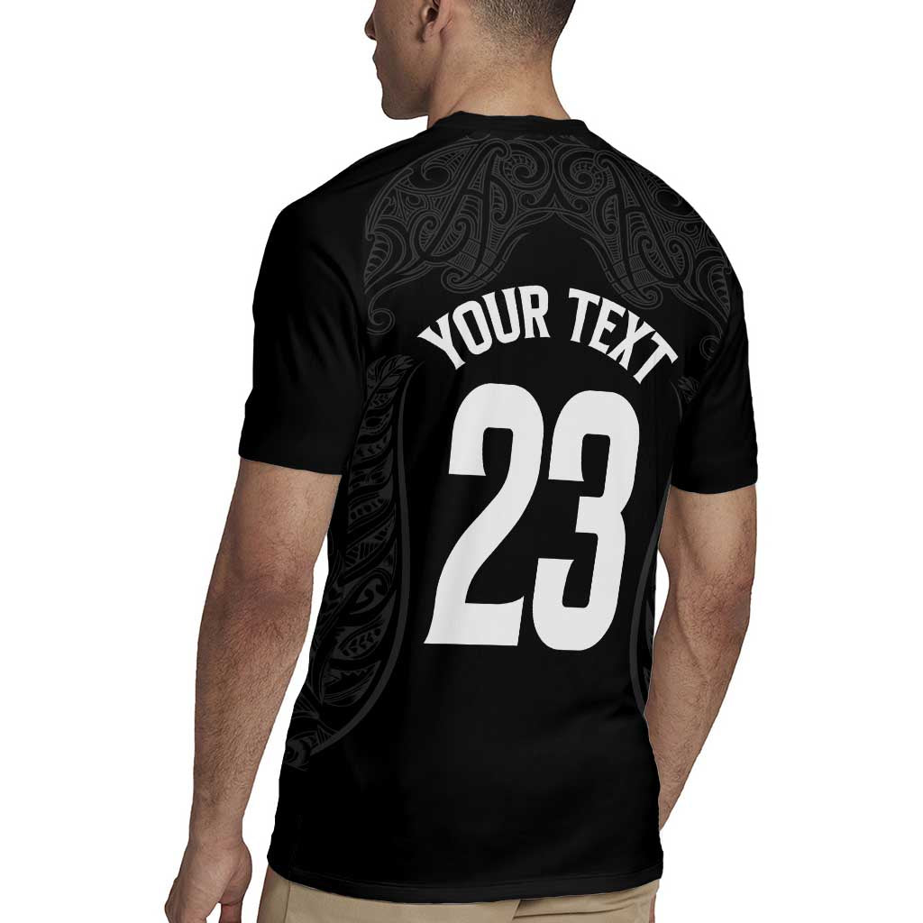 New Zealand Basketball Ta Moko Tribal Custom Rugby Jersey LT03