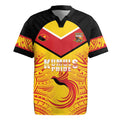 Papua New Guinea Rugby Custom Rugby Jersey Kumul Pride Go Champions LT05