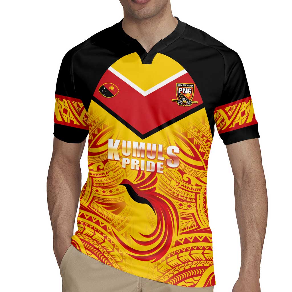 Papua New Guinea Rugby Custom Rugby Jersey Kumul Pride Go Champions LT05
