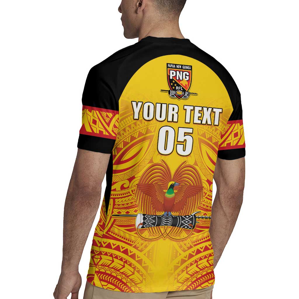 Papua New Guinea Rugby Custom Rugby Jersey Kumul Pride Go Champions LT05