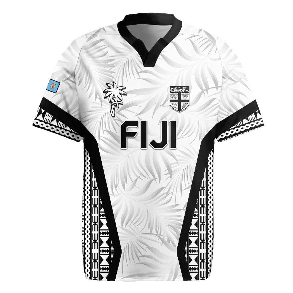 Custom Fiji 2026 Rugby Rugby Jersey Fijian Tapa Pattern LT05