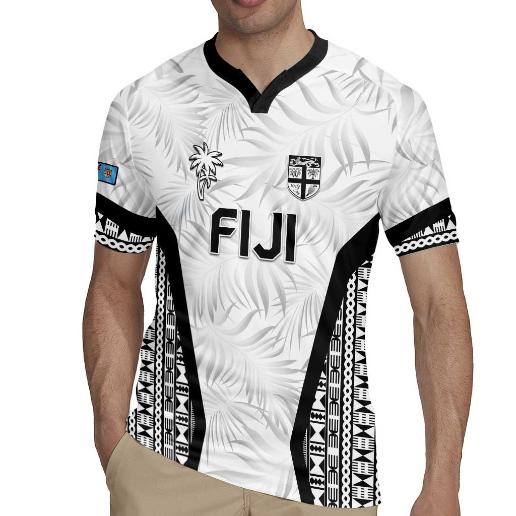 Custom Fiji 2026 Rugby Rugby Jersey Fijian Tapa Pattern LT05