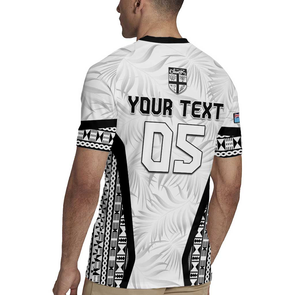 Custom Fiji 2026 Rugby Rugby Jersey Fijian Tapa Pattern LT05