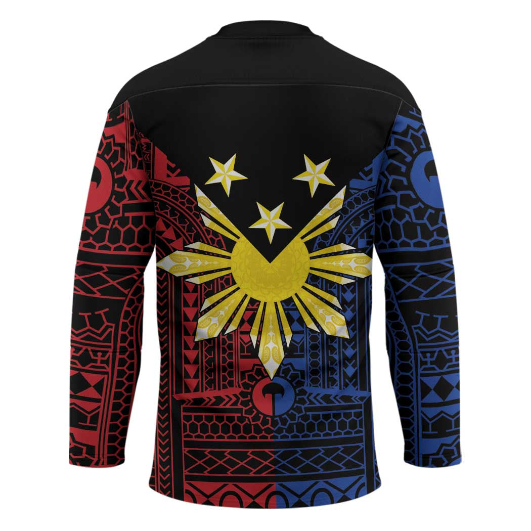 Philippines Sun Star Hockey Jersey Igorot Tribal Inspiration LT05