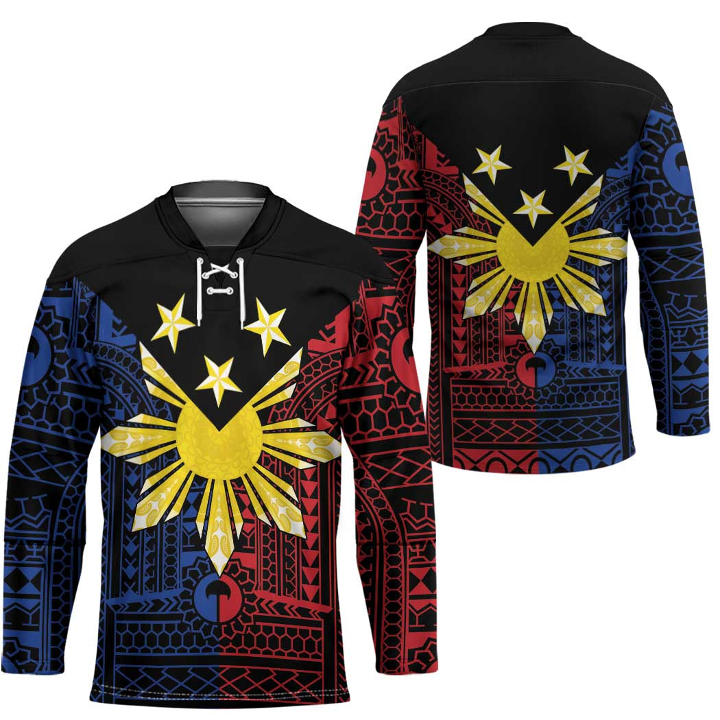 Philippines Sun Star Hockey Jersey Igorot Tribal Inspiration LT05