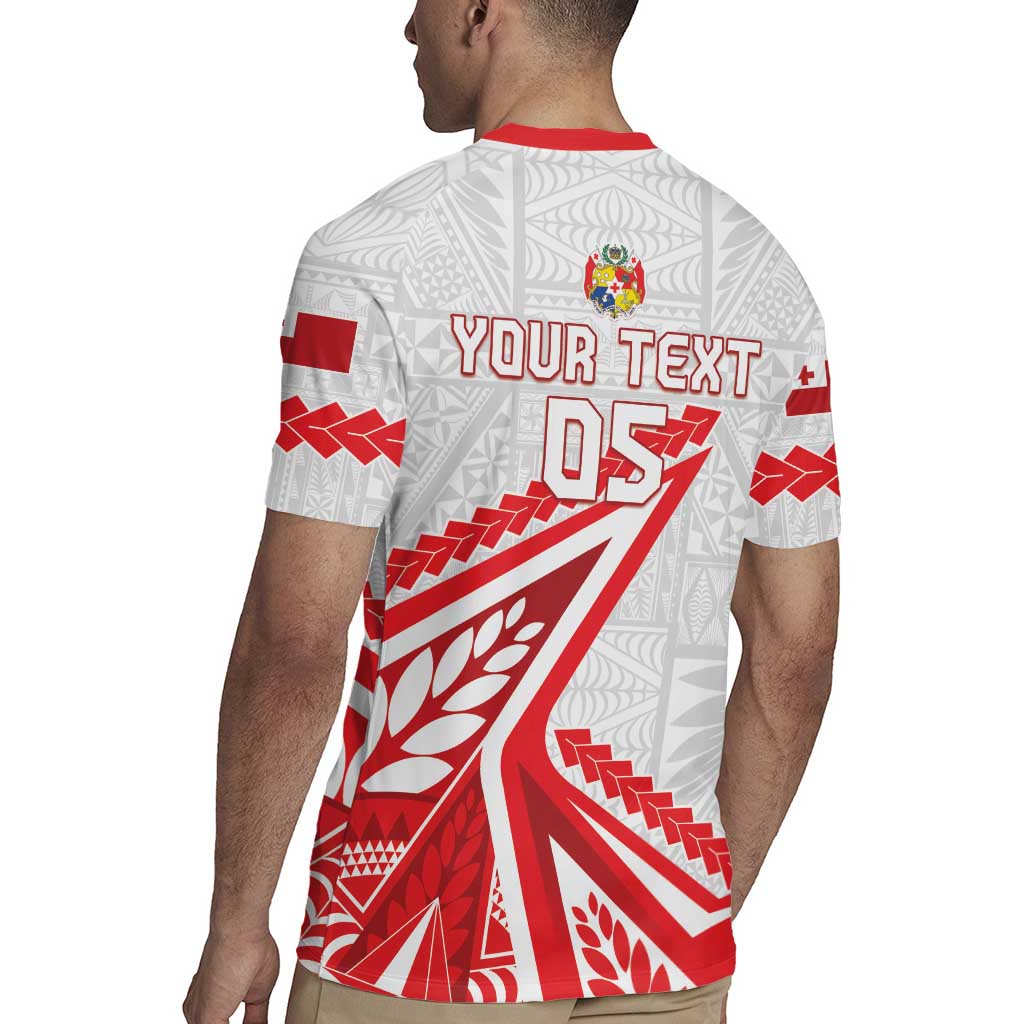 Custom Tonga Rugby 2024 Pacific Rugby Jersey Go Ikale Tahi LT05