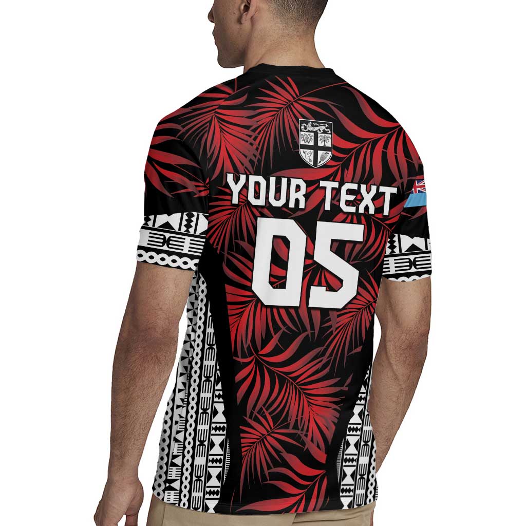 Custom Flying Fijians Rugby 2024 Pacific Rugby Jersey Go Fiji LT05