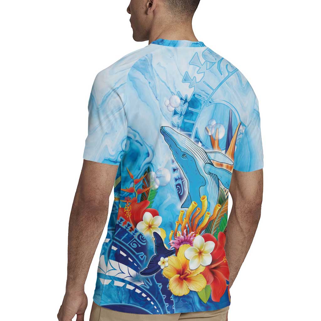Polynesia Humpback Whale Rugby Jersey Ocean Style LT05