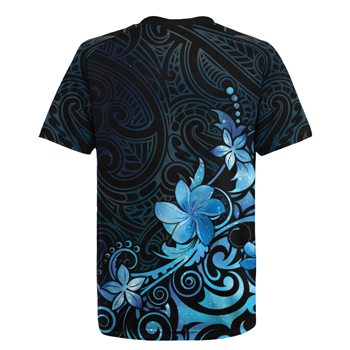 Matariki New Zealand Rugby Jersey Maori Pattern Blue Galaxy LT05