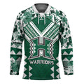 Custom Hawaii Football Hockey Jersey Rainbow Warriors Tropical Vibes LT05