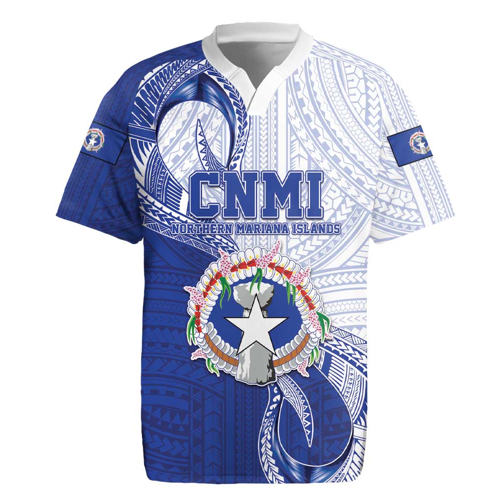 Personalized Northern Mariana Islands Rugby Jersey CNMI Seal LT05