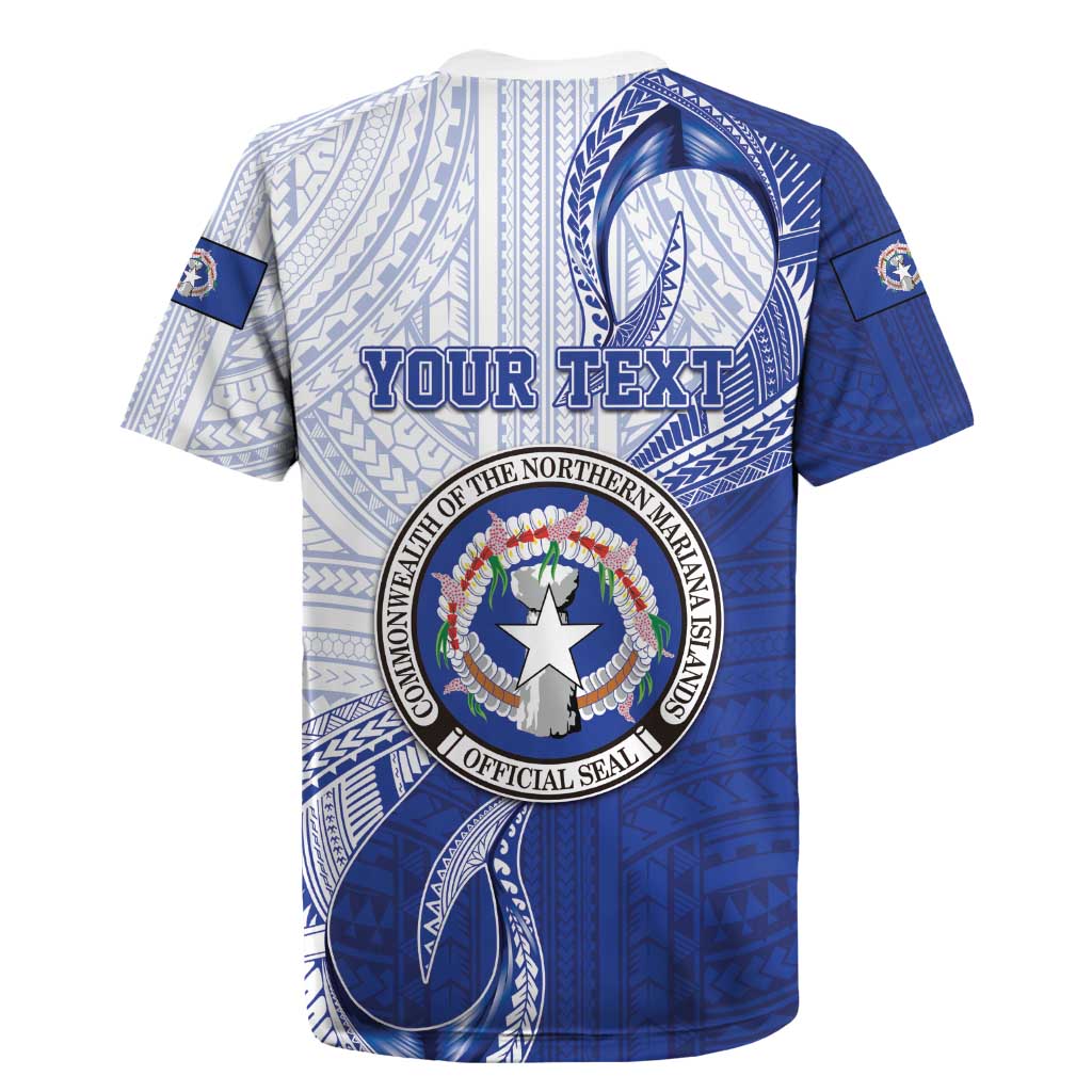 Personalized Northern Mariana Islands Rugby Jersey CNMI Seal LT05